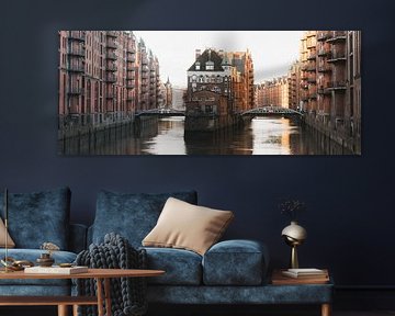 Golden Hour in Speicherstadt, Hamburg