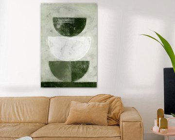 Stacked Silence | Green by Kanzo