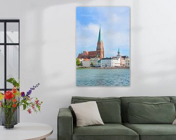 Bij de Pfaffenteich in Schwerin