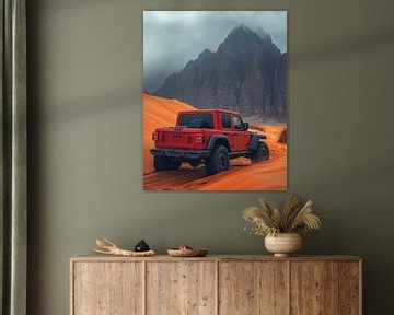 Rugged Jeep Wrangler in Majestic Dunes