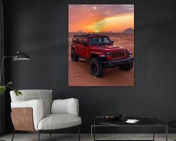 Rugged Jeep Wrangler in Majestic Dunes