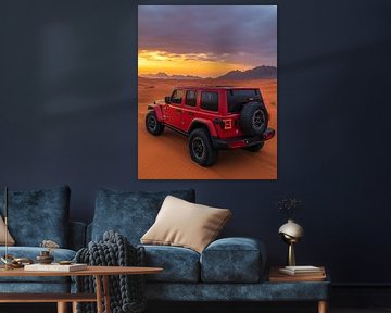 Rugged Jeep Wrangler in Majestic Dunes