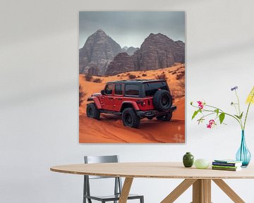 Rugged Jeep Wrangler in Majestic Dunes