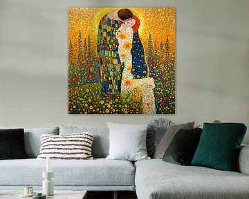 Flower Power Kus – Ode aan Klimt van Arjen Roos
