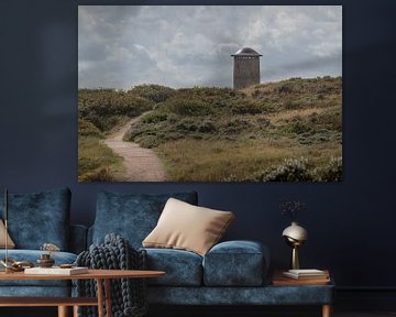 Duinpad naar de watertoren in Domburg van John van de Gazelle fotografie