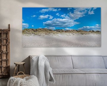 Dune landscape in Houstrup Strand by Dieter König