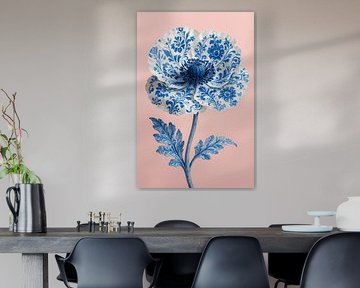 Delft Blue Poppy