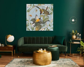 Botanical Collage van Marja van den Hurk