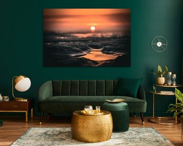 Sunset North Sea by Foto Oger