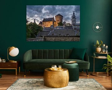 Kasteel Stolberg in het avondlicht – Middeleeuwse pracht boven de oude stad van Rolf Schnepp