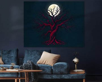 L'étreinte de la lune cramoisie