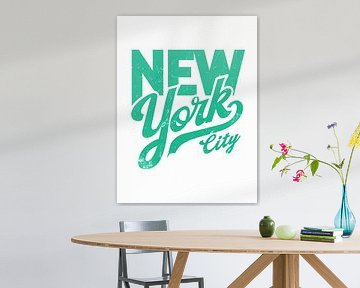 New York City Typografie von Artistic