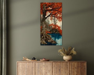 Japans natuurlandschap van Jolique Arte