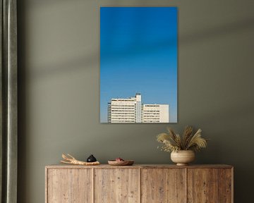 Ciel au-dessus de la ville de Magdebourg