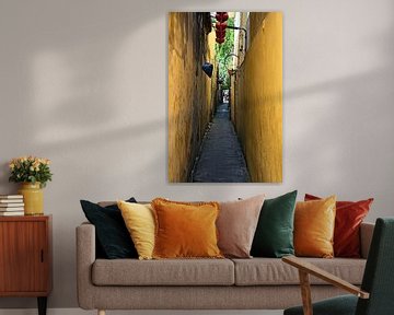 The discreet charm of an alleyway in Hoi An by Frank Photos