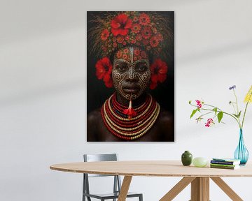 Een Portret van Kracht en Traditie van But First Framing