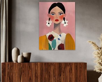 Resting Bloom Face van Carla Van Iersel