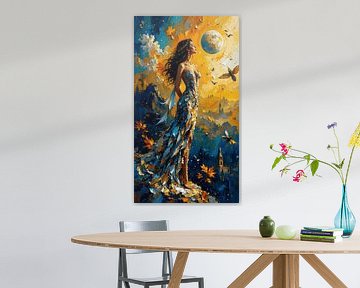 Een vurige vrouw van Jolique Arte