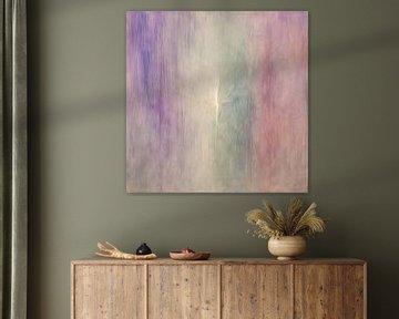 Aderen van licht - Stille stromen tussen pastelkleurige werelden en de stille polsslag van de innerlijke wereld van Klaus Tesching - Art-AI
