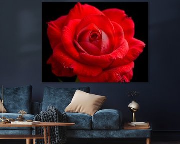 Eeuwige schoonheid - rode rozen perfectie van ButterflyPix