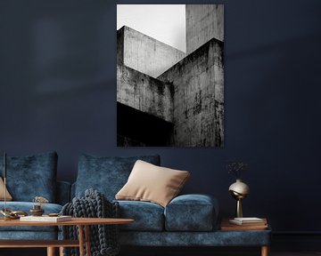 Beton in balans – brutalistisch design in perfect ritme van Vlindertuin-Art