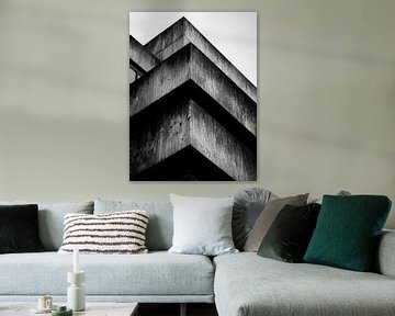 De poëzie van beton – architectuur als kunst van Vlindertuin-Art