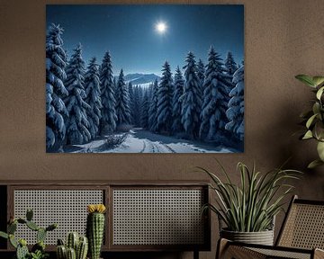 Wintermagie onder de sterrenhemel van ButterflyPix