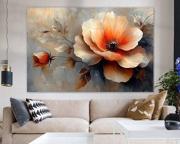 Peinture numérique Fleur sur Manipulation melody