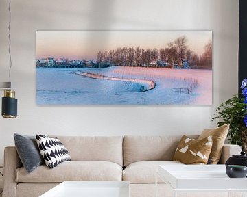 Empelse Dijk in de sneeuw van Ingeborg Ruyken