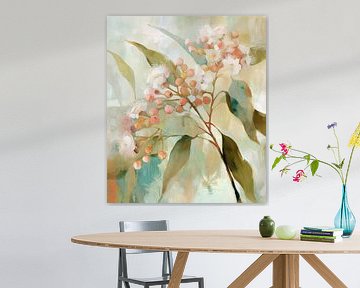 Spring Blossom Abstract by Jacky