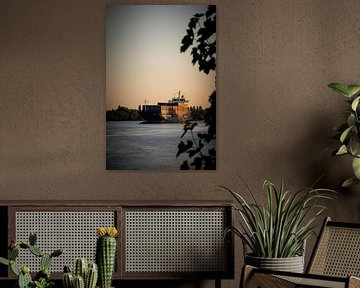 Containerschiff von Hailey Simons