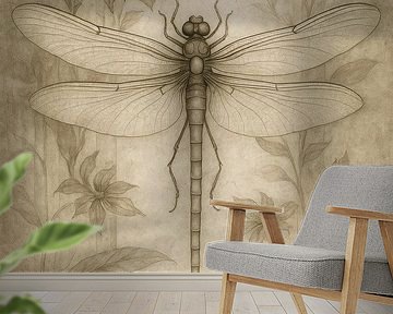 Botanische Libelle von But First Framing