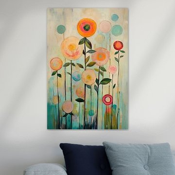 Flower field | Stylised floral art