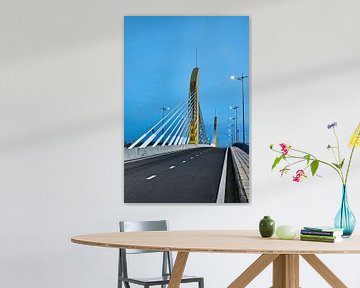 Lines and light on a Vietnamese bridge by Frank Photos