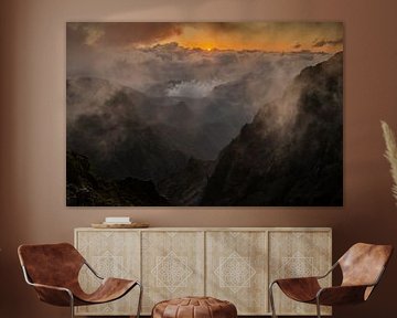 Pico do Areeiro, Madeira by Nynke Altenburg