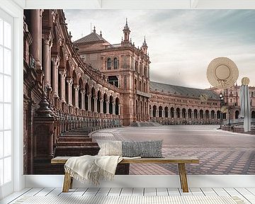 Plaza de España bij zonsopgang | reisfotografie | Sevilla | Spanje
