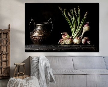 Nature morte aux asperges