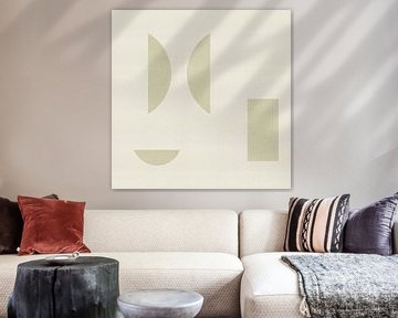 Retro-Papiergeometrie I von Dina Dankers