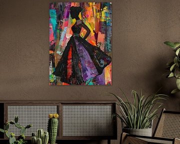 Silhouet Vrouw | Vrouw Silhouet van Kunst Kriebels