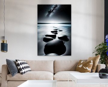 Chemin mystique vers les étoiles sur Art & Soul Creations