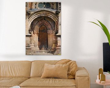 La porte du mystère - Rosslyn Chapel sur Saranda in 't Veld Fotografie
