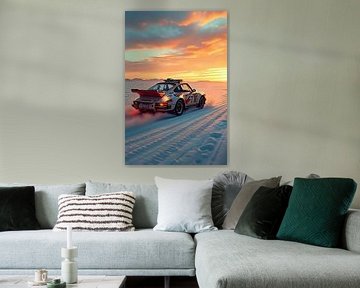 Winter race track
