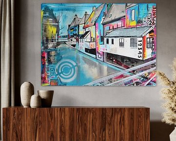 Suspended kitchens Appingedam by Janet Edens