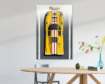 Lola T70 Bongrip Monza 1969 van Theodor Decker