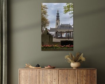 Abdijtoren Lange Jan, Middelburg, Nederland van Imladris Images