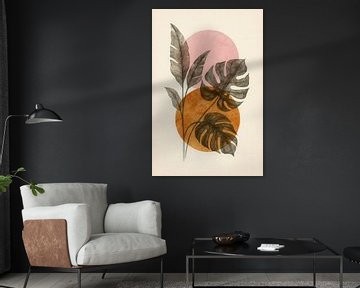 Tropische Bladeren in Boho Stijl van But First Framing