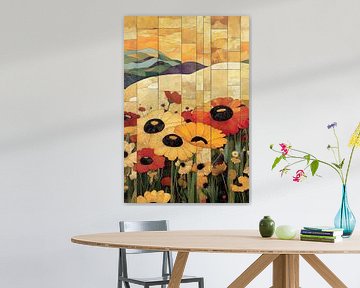 Bloemen abstract van Imagine