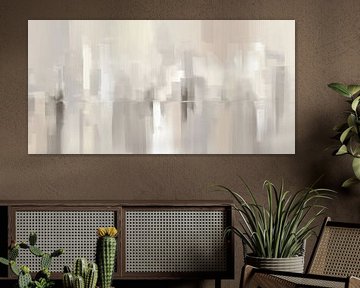 Abstraktes Beige
