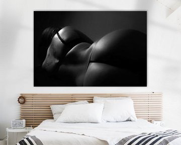 Sexy rug zwart-wit van Onlyin1skin