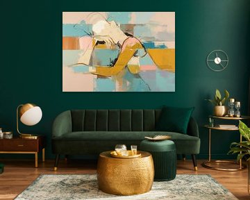 Woman Abstract by Eye catching paintings